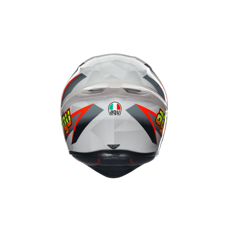 Casco AGV K1S ECE2206 – BLIPPER GREY/RED - immagine 5