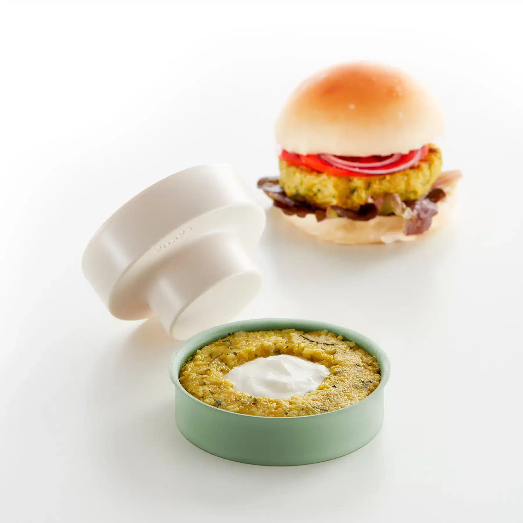 Pressa Hamburger Veggie Burger Lékué - immagine 2