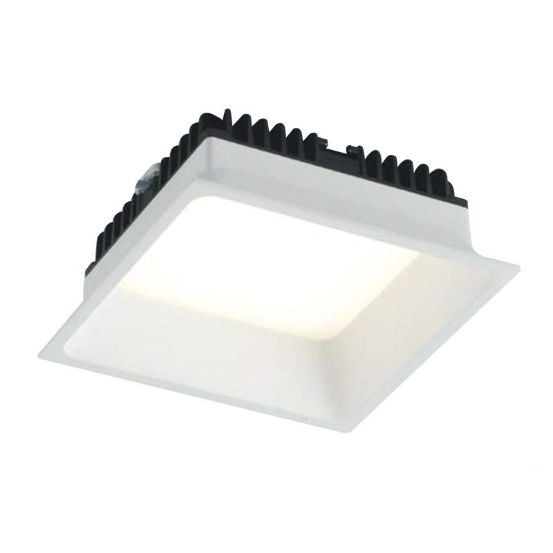 INTEC LIGHT Xanto faretto LED ad incasso quadrato 12W