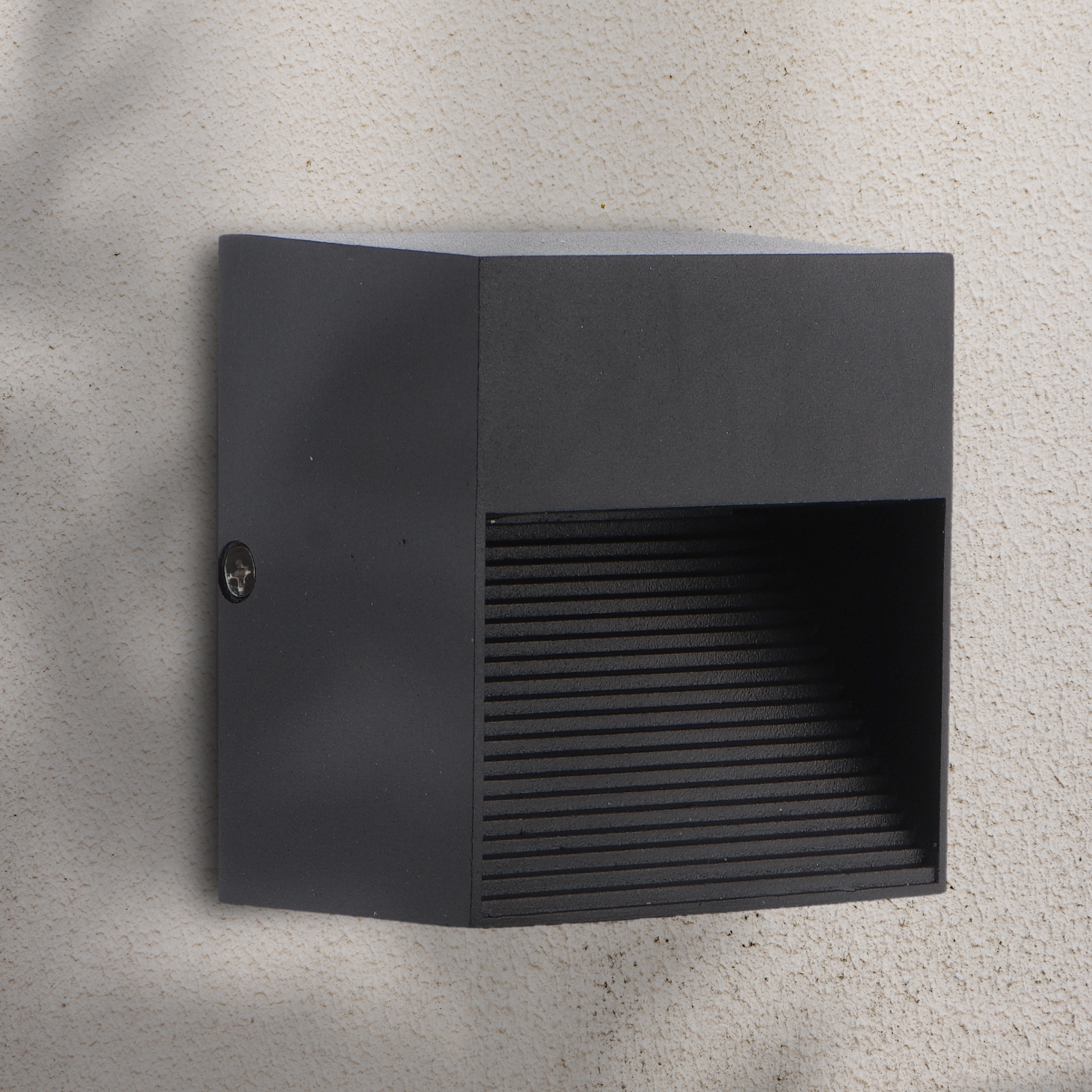 Segnapasso LED quadrato per parete 3w IP54 – De Sanctis Light & Design